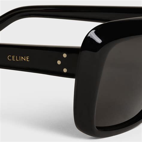 celine oversized sunglasses in acetate and metal|WOMEN'S LUXURY ACETATE SUNGLASSES .